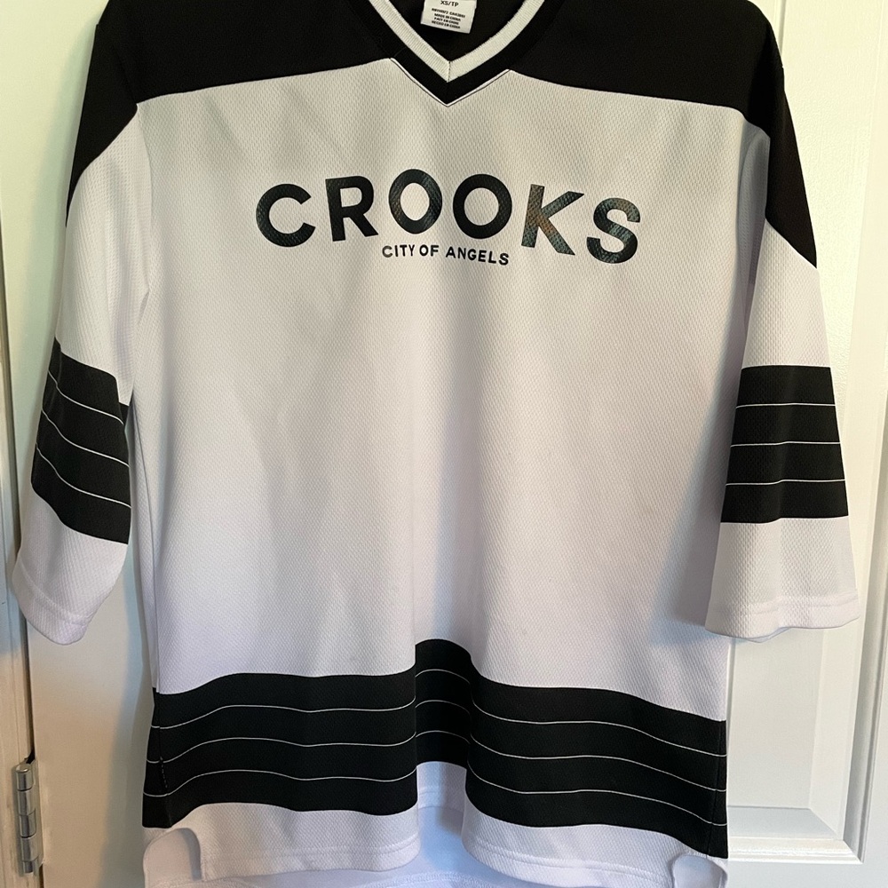 Crooks & Castles Black and White Jersey